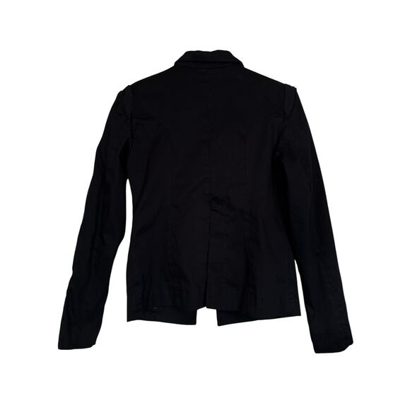 Coolwear Women's Zip Long Sleeve Canvas One Button Blazer Suit Size XL Black NWT - Picture 5 of 8